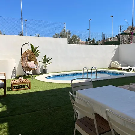 Casa Mediterranea Con Piscina Privada, Playa Isla Del Fraile Aguilas Exterior photo