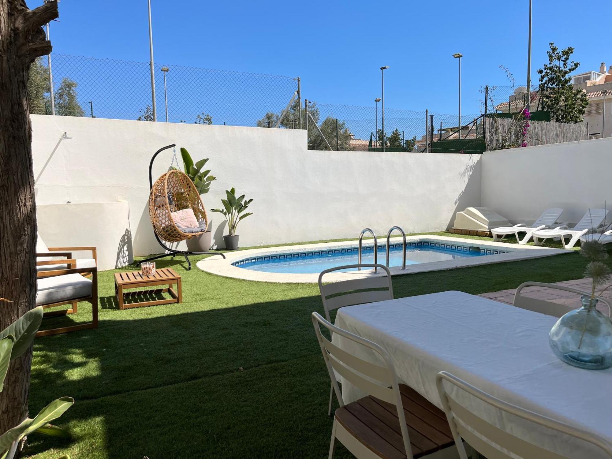 Casa Mediterranea Con Piscina Privada, Playa Isla Del Fraile Holiday home
