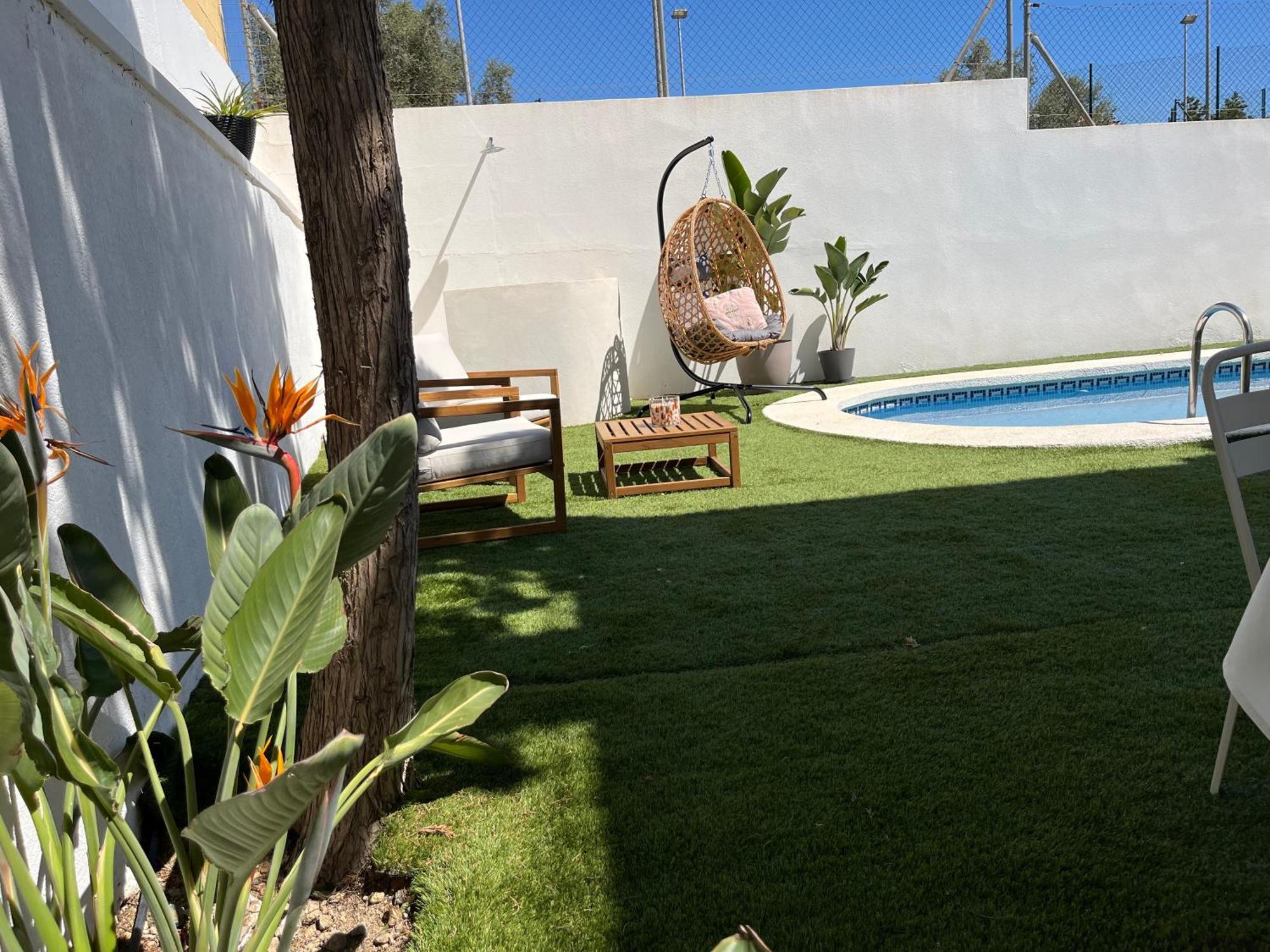 Casa Mediterranea Con Piscina Privada, Playa Isla Del Fraile *